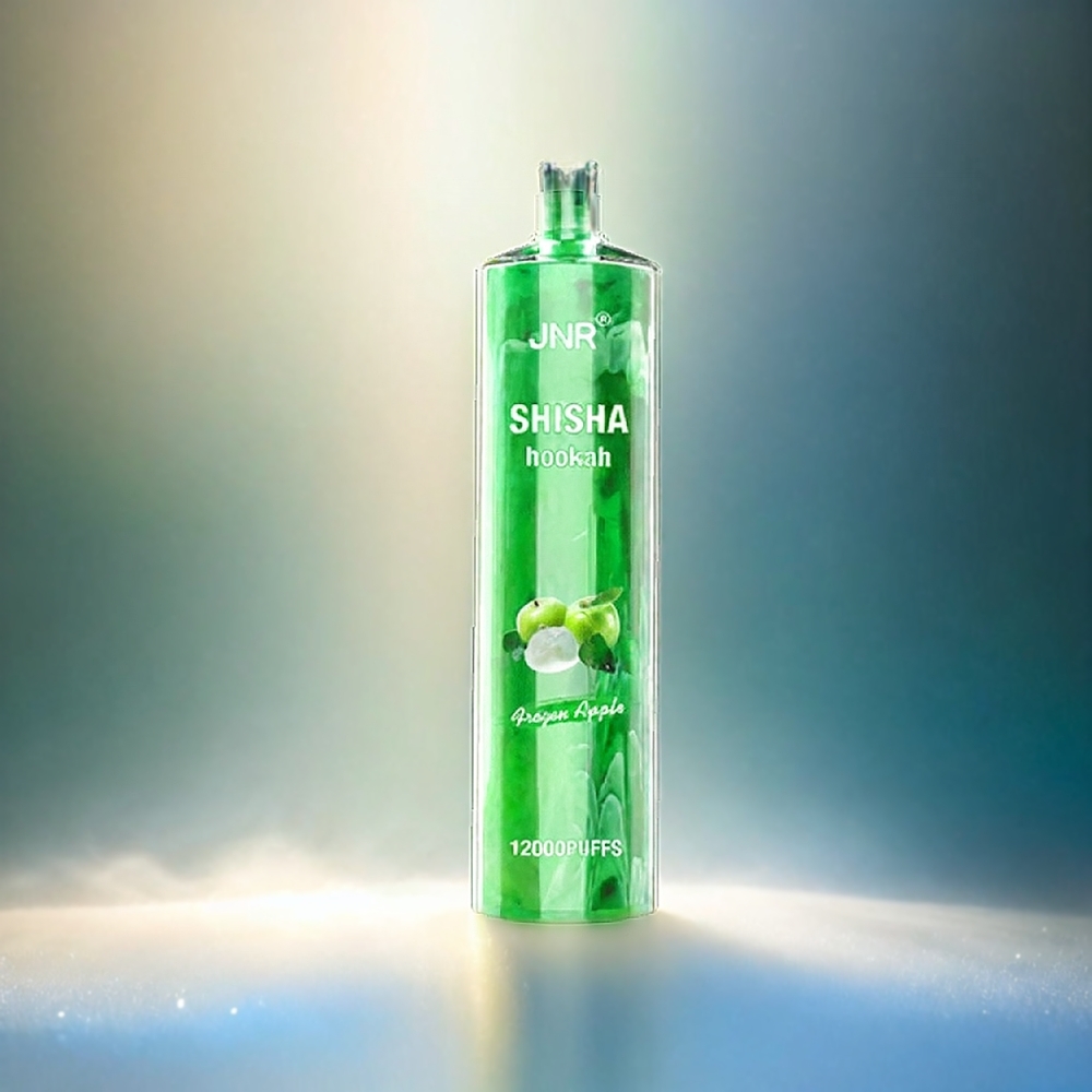 JNR Shisha Hookah 12000 Puffs Vape Gefrorener Apfel, 24ml, 750mAh, Schweiz Großhandel