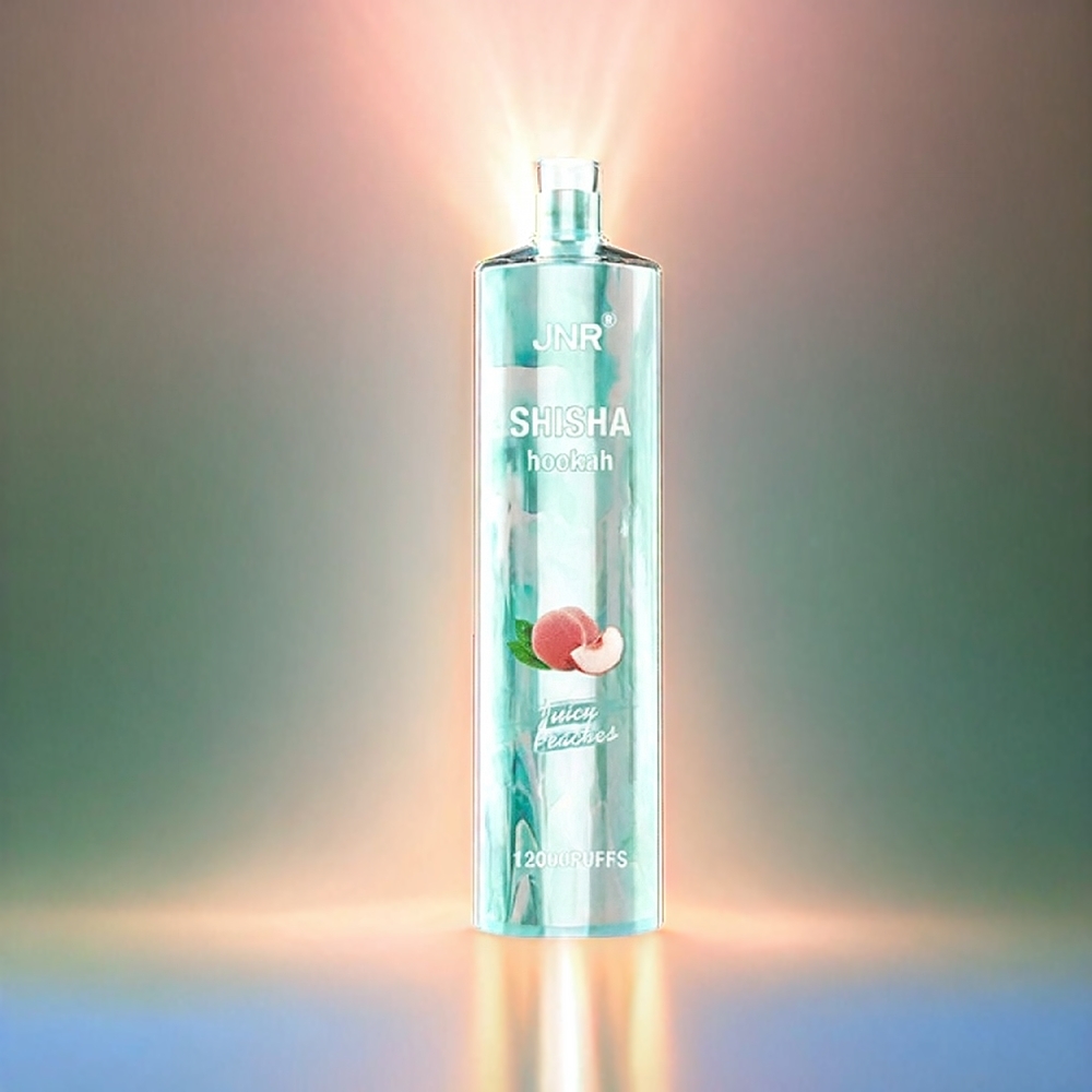 JNR Shisha Hookah 12000 Puffs Vape Juicy Peaches – 750mAh, 24ml, Type-C – Schweiz Großhandel