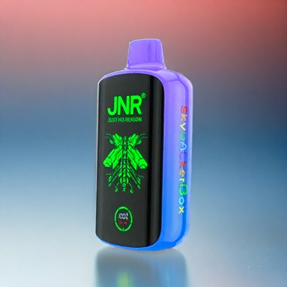JNR Skywalker Box 21000 Puffs – 25ml E-Liquid, 850 mAh Akku, Dual Mesh Coil, Schweiz Großhandel – Blue Razz Ice
