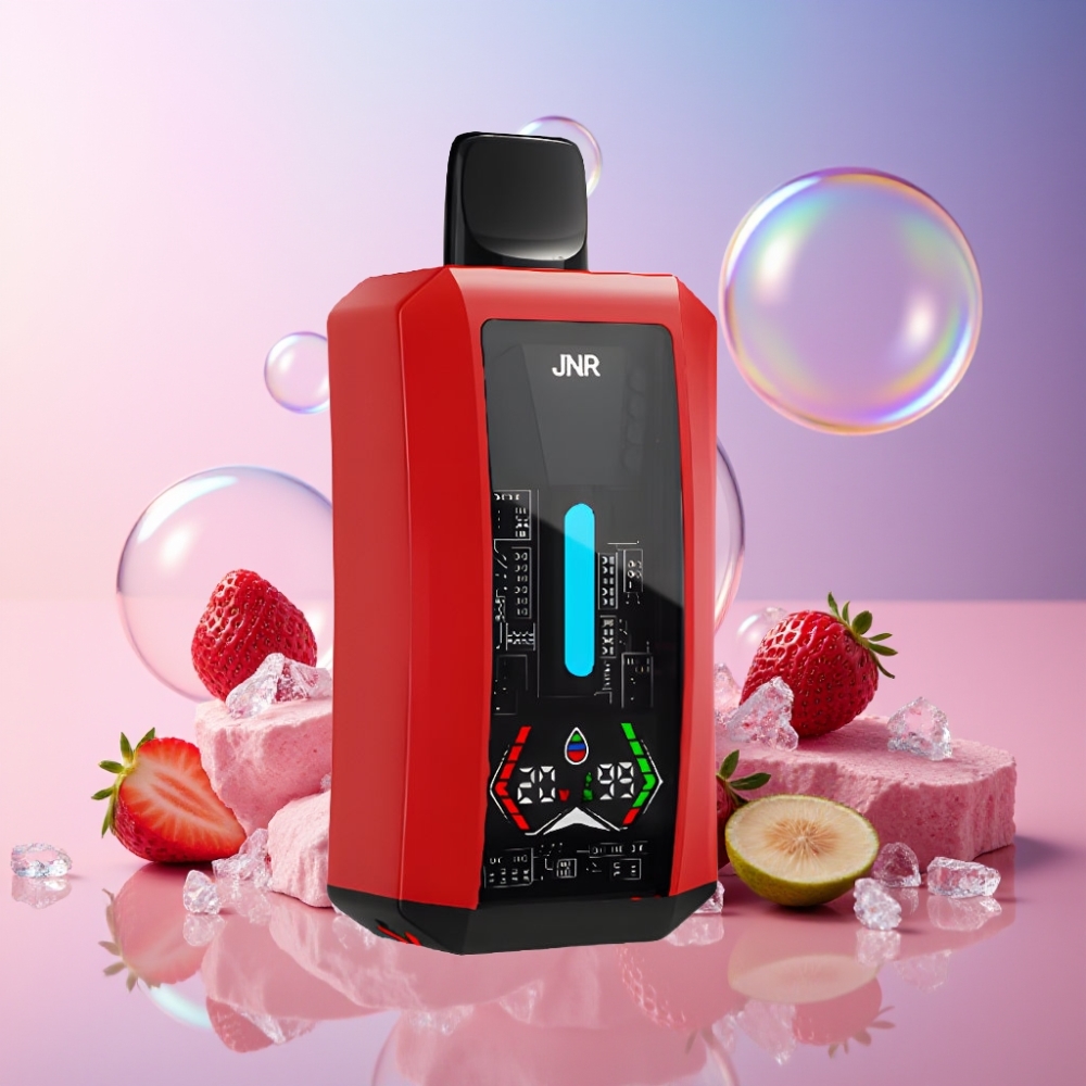 JNR Tank Pro 33000 Puffs Einweg-Vape Erdbeer-Eis – 28ml e-Liquid, Dual Mesh Coil, 850mAh, Schweiz großhandel