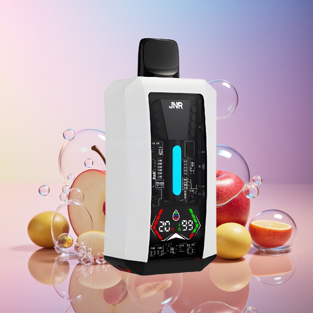 JNR Tank Pro 33000 Puffs Wegwerf-Vape Schweiz Großhandel – 28ml E-Liquid, Digital Display, Dual Mesh Coil, Doppelapfel