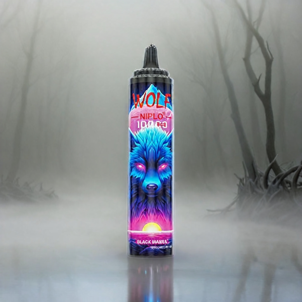 JNR Wolf 10000 Puffs – 20ml, 650mAh, Type-C, Schweiz Großhandel, Black Mamba