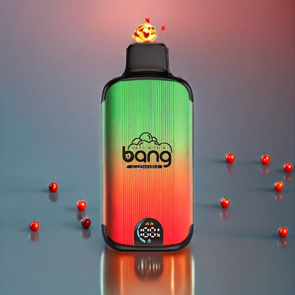 Bang 20000 Puffs Einweg-Vape Doppelapfel – 20000 Züge, 13400mAh Akku, Typ-C Ladung, Dual Mesh Coil, Schweiz Großhandel