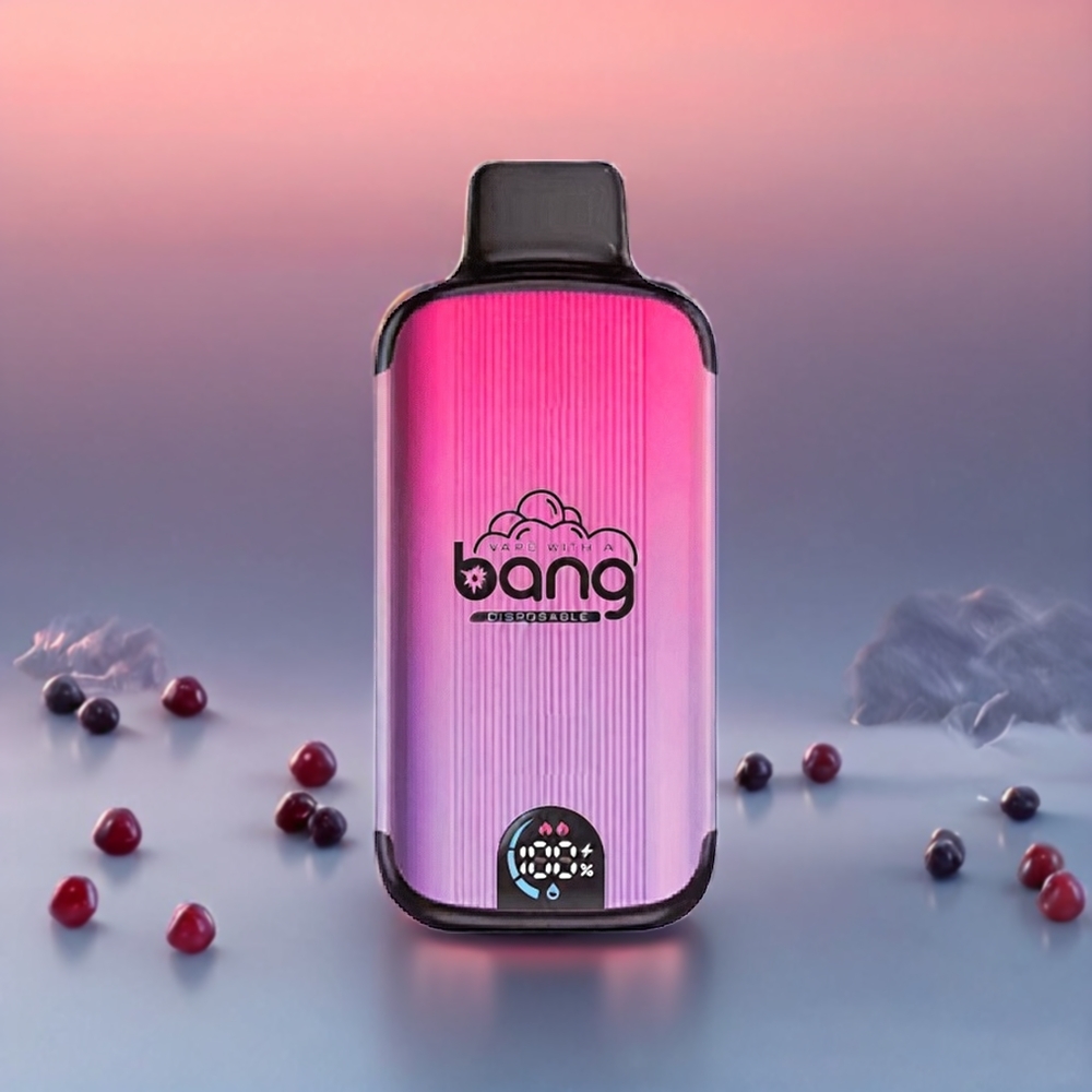Bang 20000 Puffs Einweg-Vape Grape Ice (bis zu 20000 Züge, 13400 Akku, Typ-C-Ladung) Schweiz Großhandel