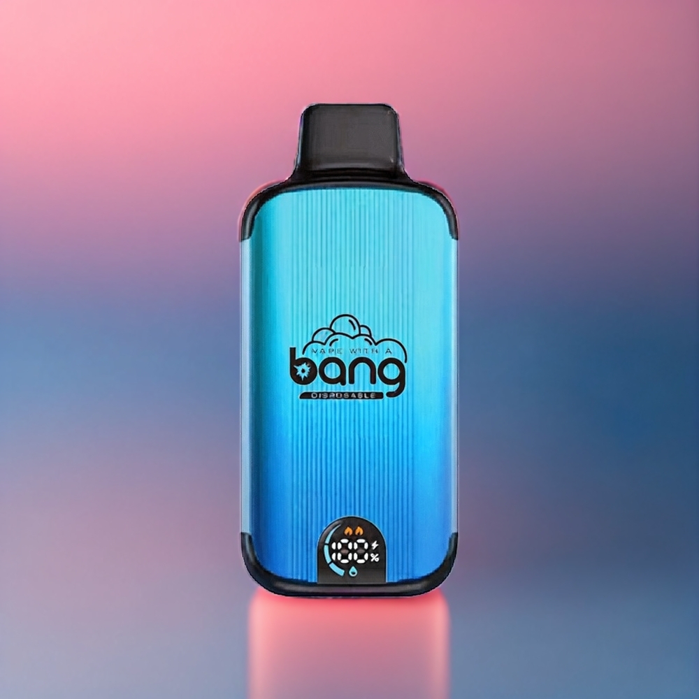 Bang 20000 Puffs Einweg-Vape Heidelbeer-Eis – 13400 Akku, Typ-C-Ladung, Dual Mesh Coil, Schweiz Großhandel