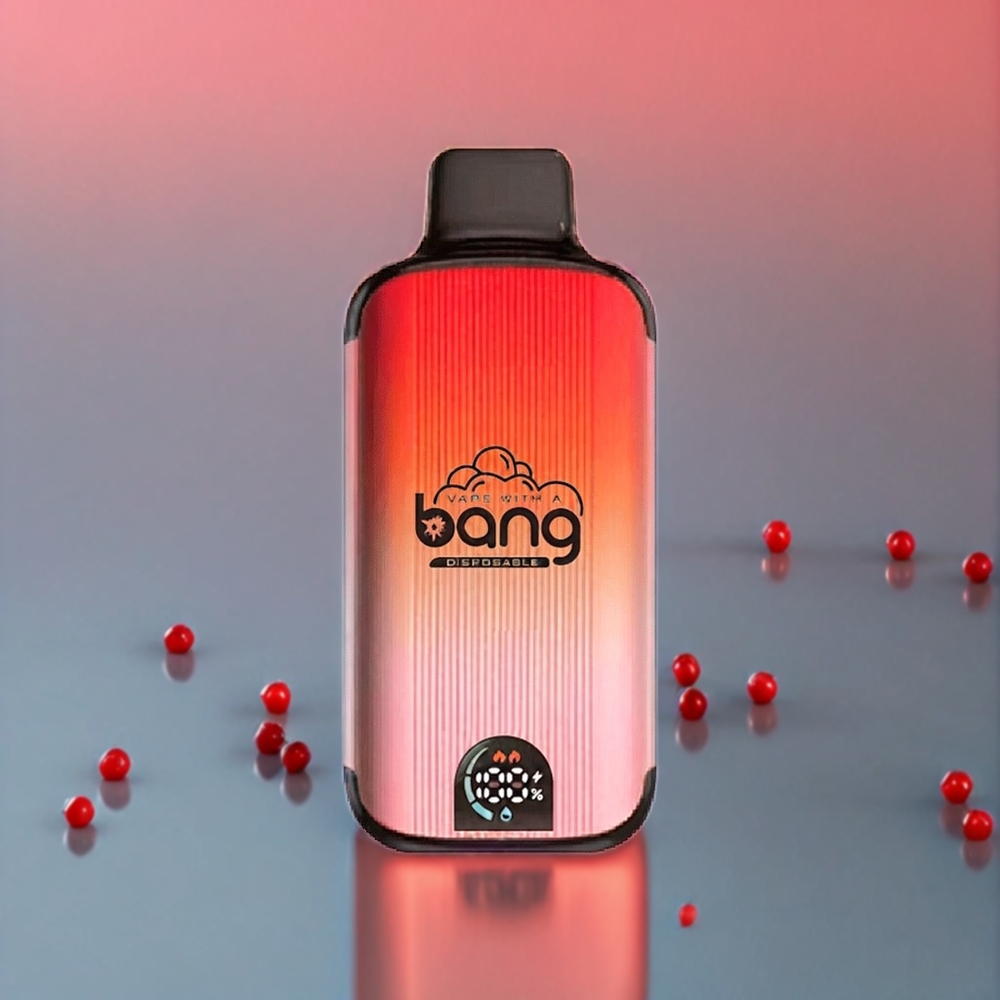 Bang 20000 Puffs Einweg-Vape Himbeer-Wassermelone – 20000 Puffs, 13400mAh Akku, Typ-C-Ladung, Dual Mesh Coil, Schweiz Großhandel