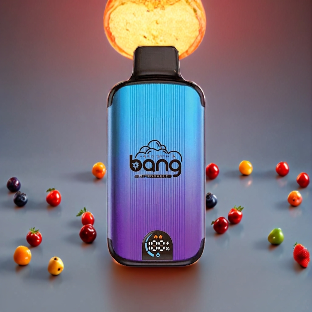 Bang 20000 Puffs Einweg-Vape Mixed Fruits (bis zu 20000 Züge, 13400 Akku, Typ-C Ladeport, Dual Mesh Coil) – Schweiz Großhandel