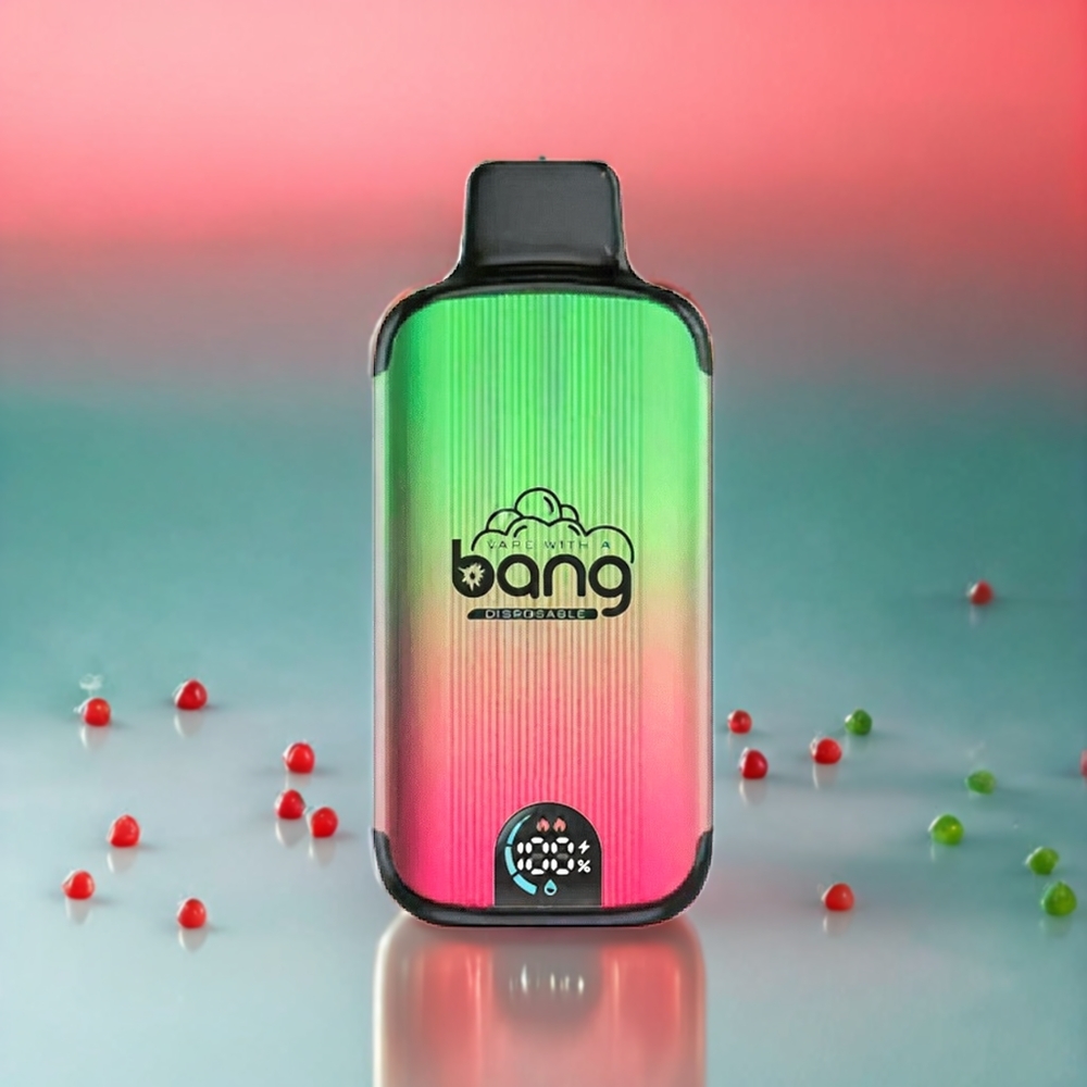Bang 20000 Puffs Einweg-Vape Wassermelone Eis - 20000 Züge, 13400mAh Akku, Typ-C-Ladung, Dual Mesh Coil, Schweiz Großhandel