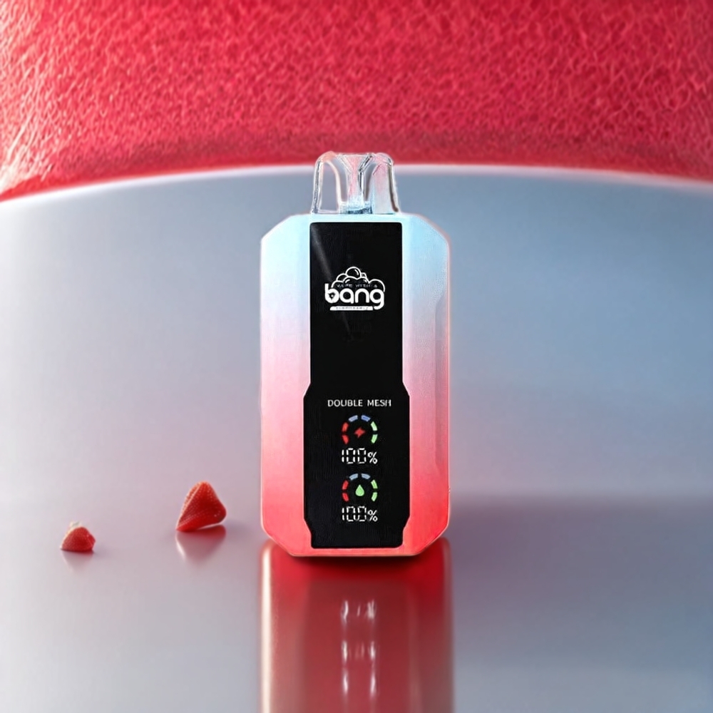 Bang 25000 Puffs Einweg-Vape Erdbeer-Eis - 650mAh, 30ml, Mesh Coil 1.0 Ohm, Type-C, Schweiz Großhandel