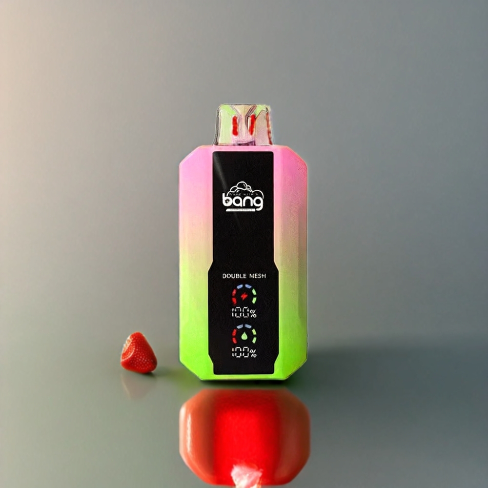 Bang 25000 Puffs Einweg-Vape Erdbeer-Kiwi Schweiz Großhandel - 650mAh, 30ml, Typ-C, 1.0 Ohm Mesh Coil
