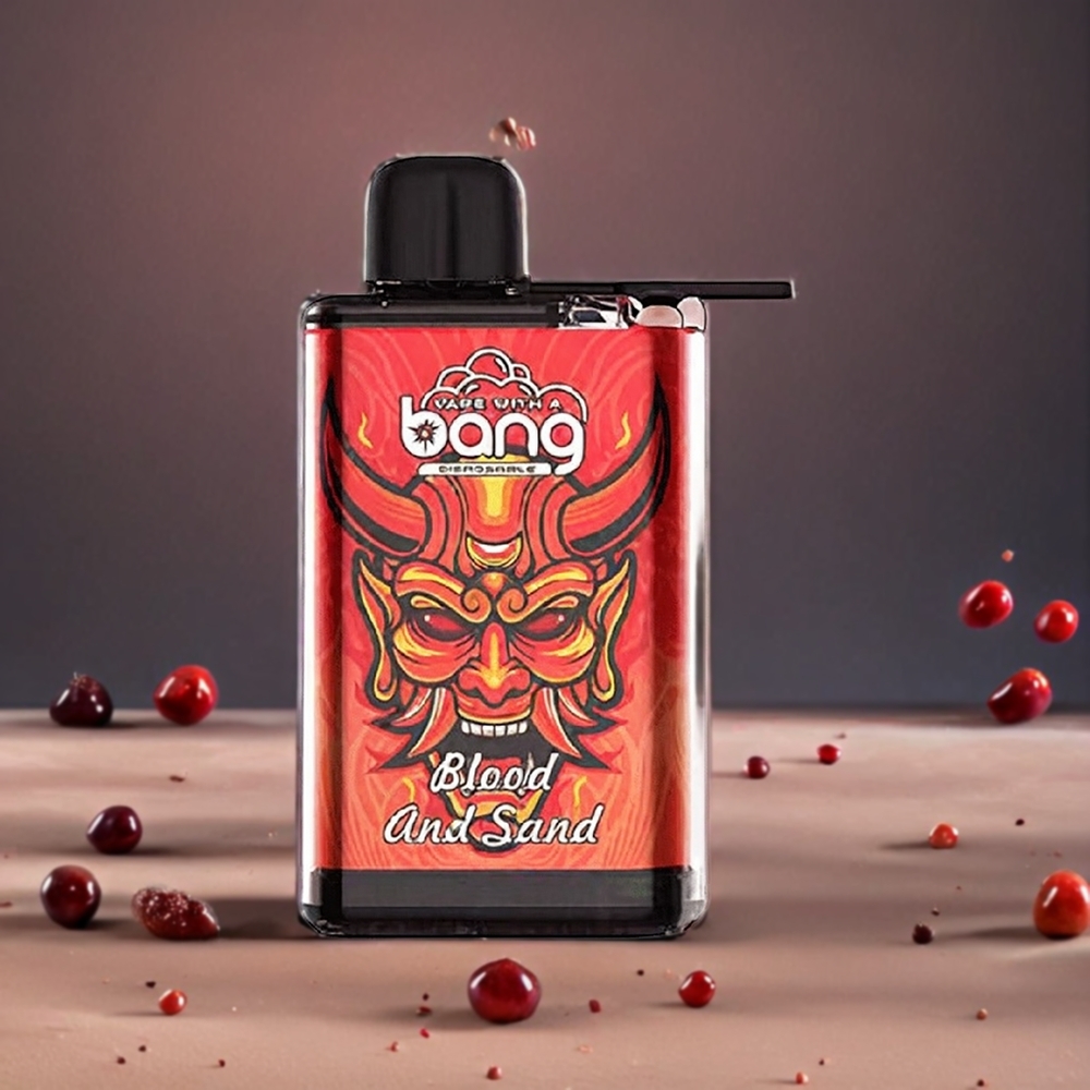 Bang 28000 Puffs Einweg-Vape Blut und Sand 0%-5% Nikotin 650mAh 30ml Schweiz Großhandel