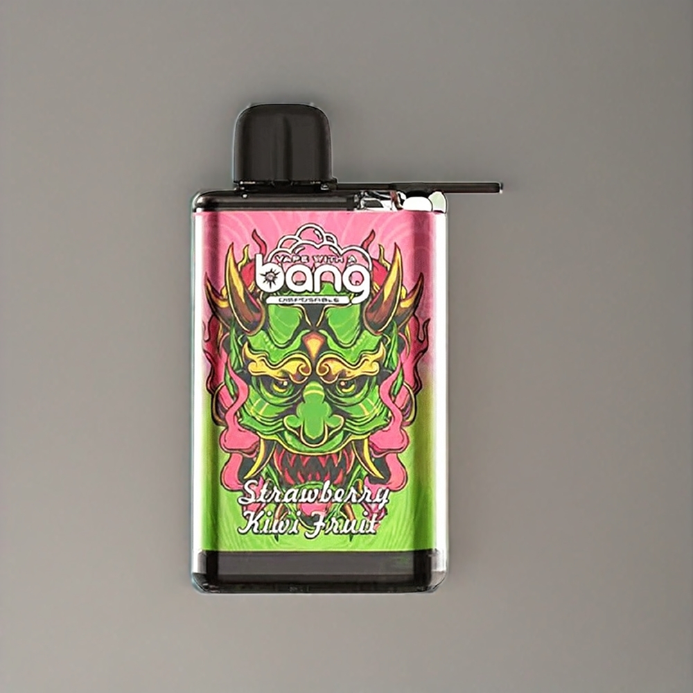 Bang 28000 Puffs Einweg-Vape Erdbeer-Kiwi Geschmack, 0%/2%/3%/5% Nikotin, 650mAh, 30ml, Schweiz Großhandel
