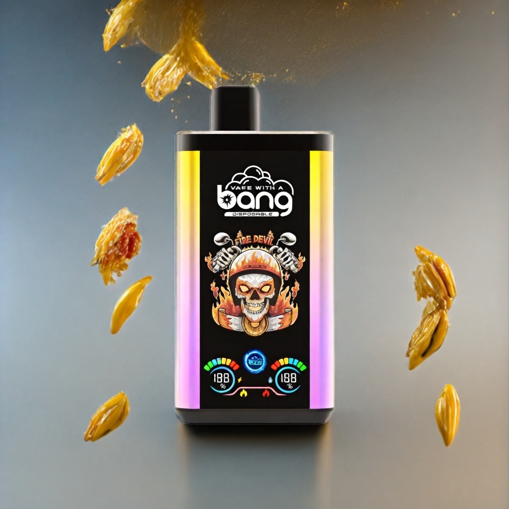 Bang 30K Pro 30000 Puffs Doppel-Aromen-System Mango Pfirsich & Banane Eis Schweiz Großhandel – 36ml, 550mAh, 0-5% Nikotin
