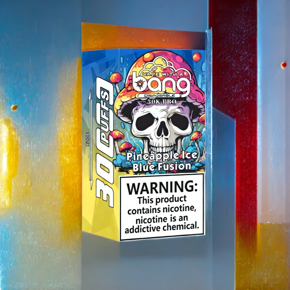 Bang 30K Pro 30000 Puffs Dual-Flavor System Einweg-Vape Ananas-Eis & Blaue Fusion 36ml 550mAh Schweiz Großhandel