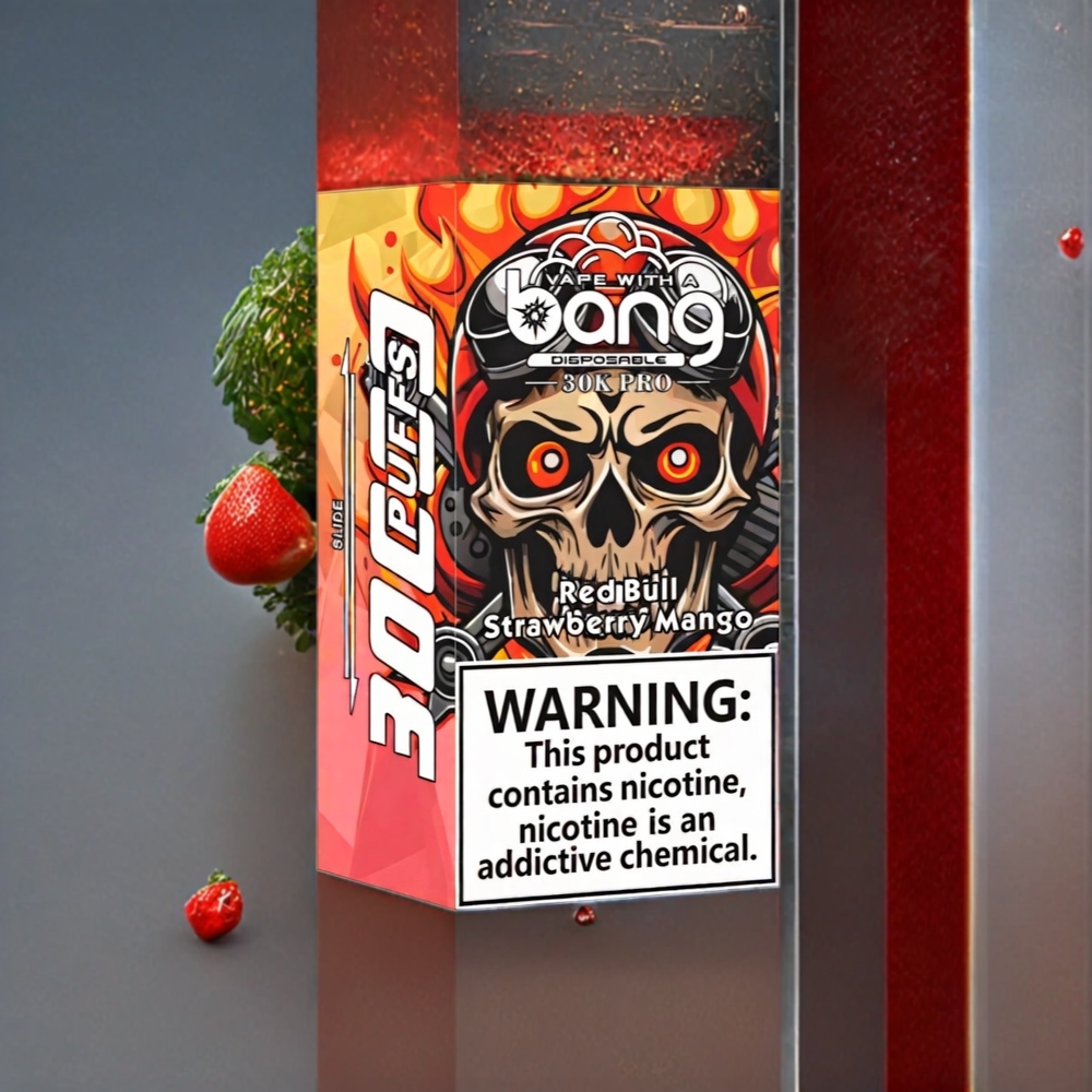 Bang 30K Pro 30000 Puffs Red Bull & Erdbeer-Mango Dual-Flavor System, 36ml, 550mAh, Schweiz Großhandel