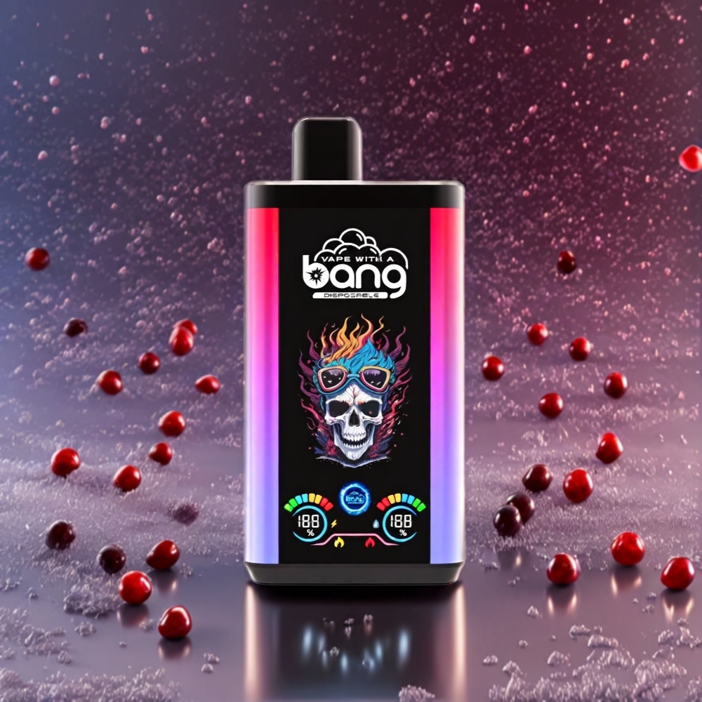 Bang 30K Pro 30000 Puffs Schweiz Großhandel – 36ml, 550mAh, Dual-Flavor System, Grape Ice & Cherry Cola