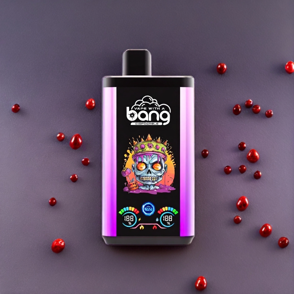 Bang 30K Pro 30000 Puffs Schweiz Großhandel – 36ml, 550mAh, Dual-Flavor System, Lila Regen & Erdbeere Himbeere Kirsch Eis
