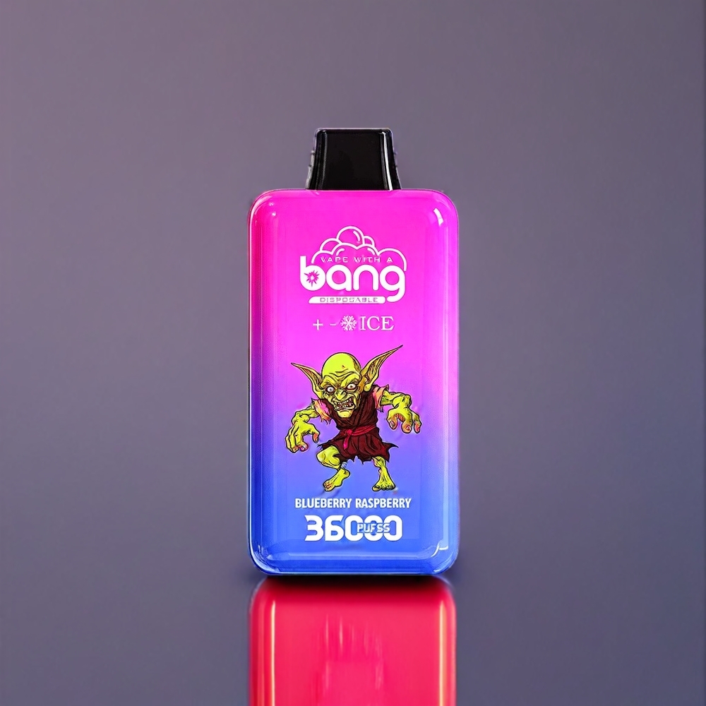 Bang 36000 Ice Level Disposable Device Blueberry Himbeere - 36000 Puffs, 36ml, 850 mAh, Schweiz großhandel