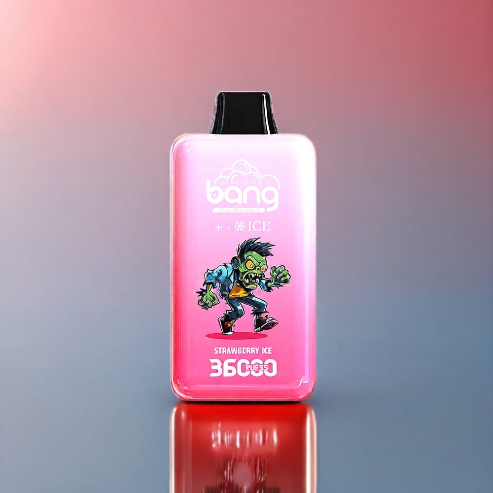Bang 36000 Ice Level Disposable Device Erdbeer-Eis – 36000 Puffs, 36ml, 850 mAh, Schweiz Großhandel