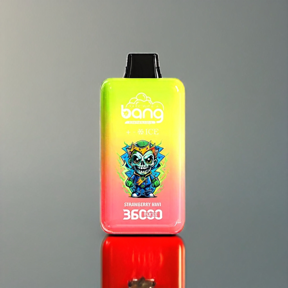 Bang 36000 Ice Level Disposable Device Erdbeer-Kiwi Schweiz Großhandel – 36000 Puffs, 36ml, 850 mAh