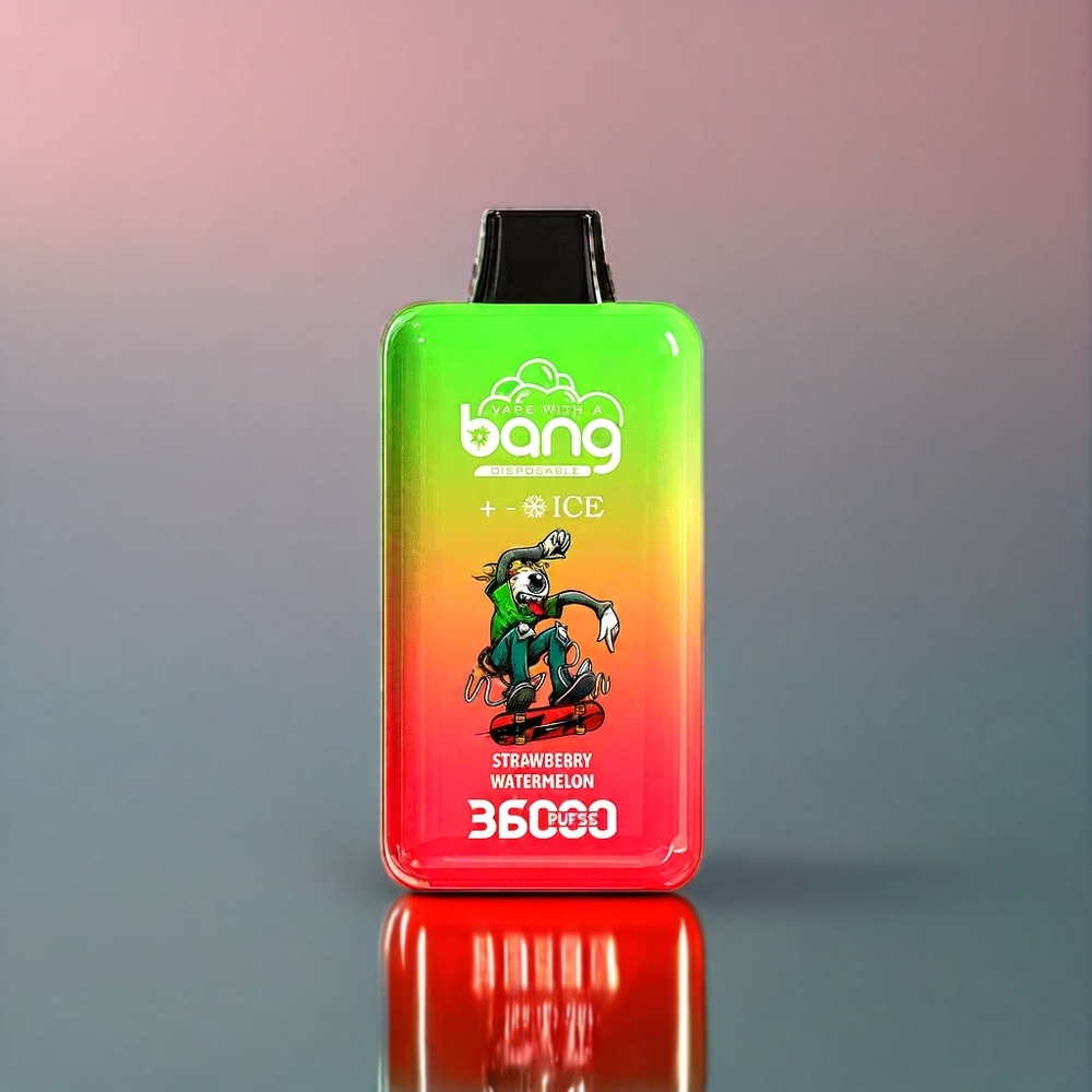 Bang 36000 Ice Level Disposable Device Erdbeer-Wassermelone – 36000 Puffs, 36ml, 850 mAh, Schweiz Großhandel