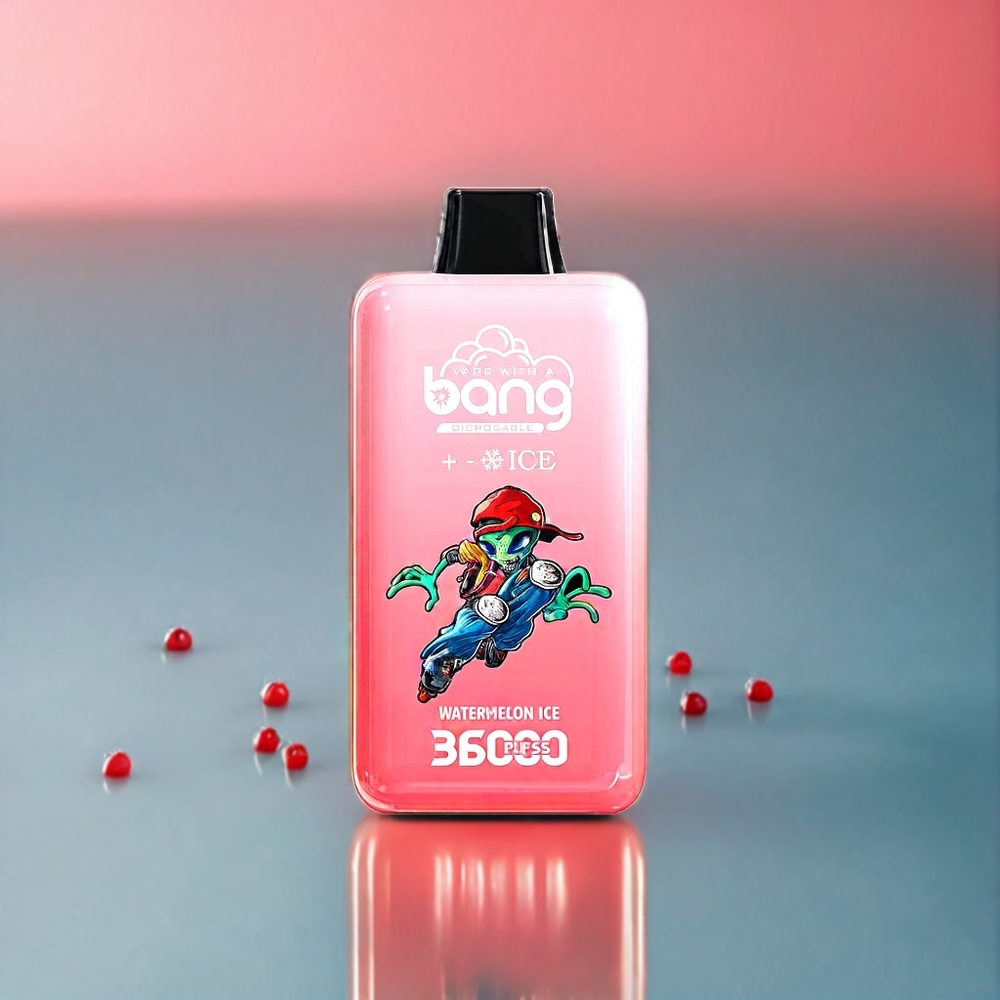 Bang 36000 Ice Level Disposable Device Wassermelone Eis - 36000 Puffs, 36ml, 5% Nikotin, Schweiz Großhandel
