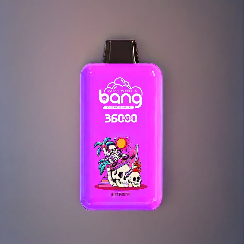 Bang 36000 Power Einweg-Vape Mix Frucht – 36ml E-Liquid, 36000 Züge, 850mAh Akku, Schweiz Großhandel