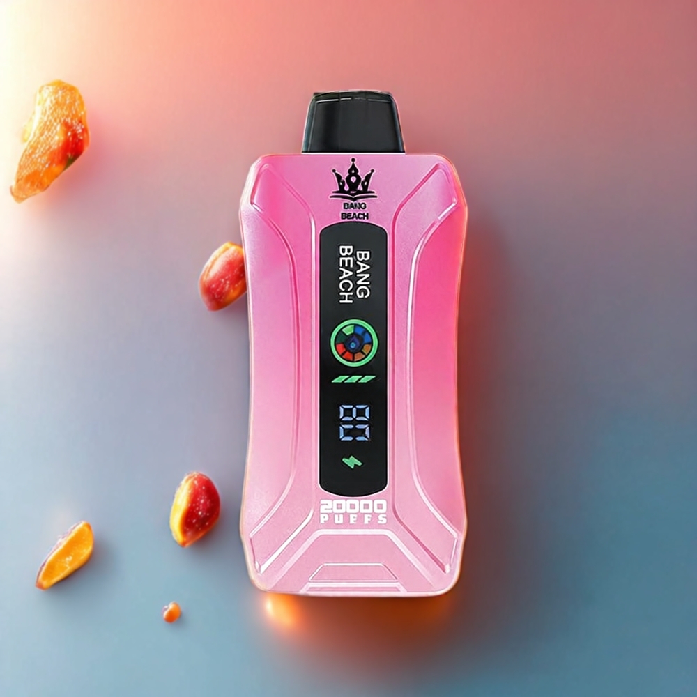 Bang Beach 20000 Puffs Einweg-Vape Pfirsich-Eis – 35ml, 650mAh, 0-5% Nikotin, Schweiz Großhandel