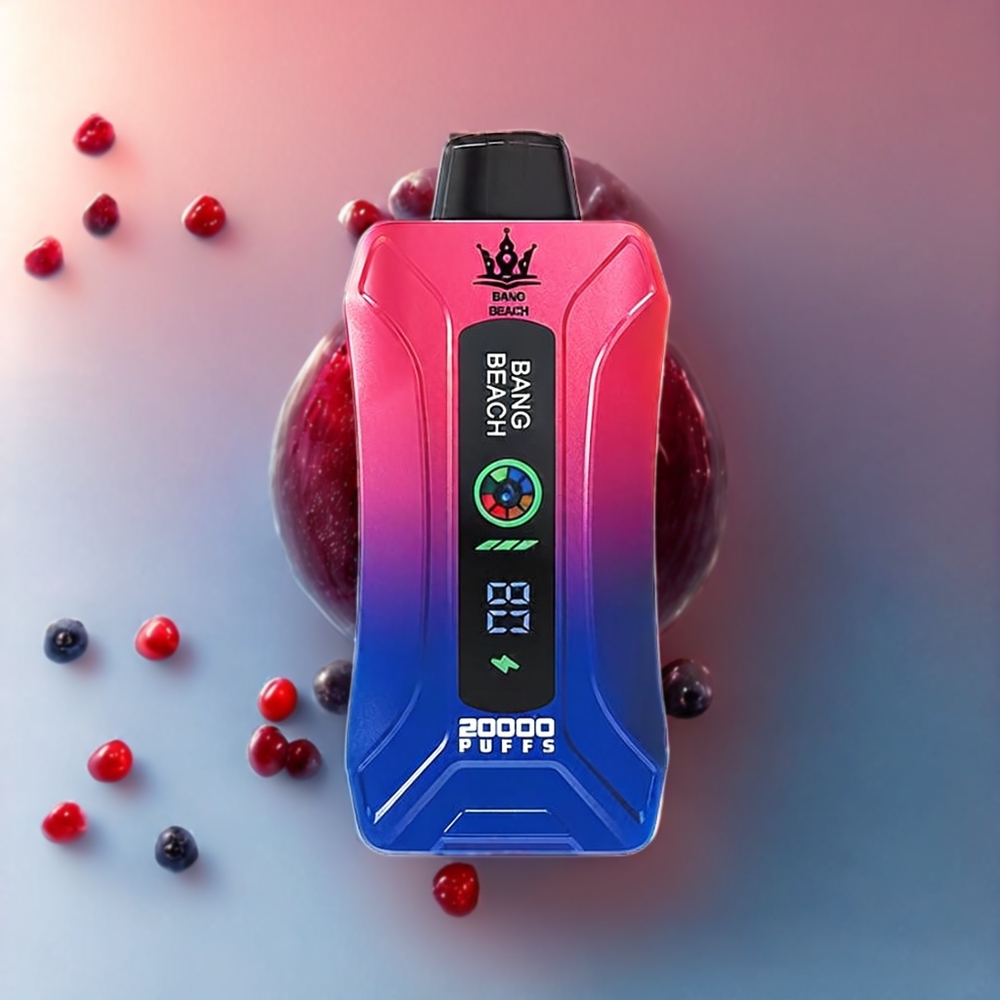 Bang Beach 20000 Puffs Einweg-Vape Triple Berry Ice – 35ml, 650mAh, 0-5% Nikotin, Schweiz Großhandel