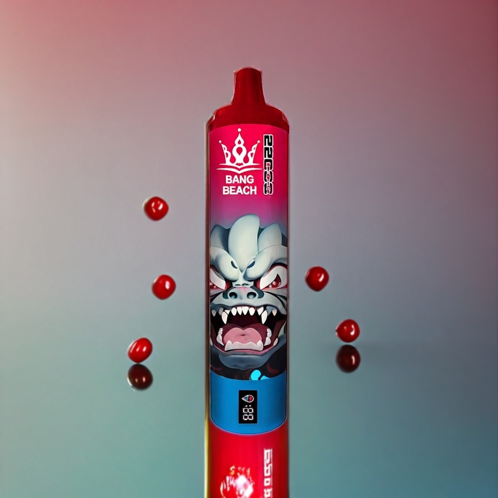 Bang Beach 22000 Puffs Einweg-Vape Kirsche 36ml 650mAh 0-5% Schweiz Großhandel