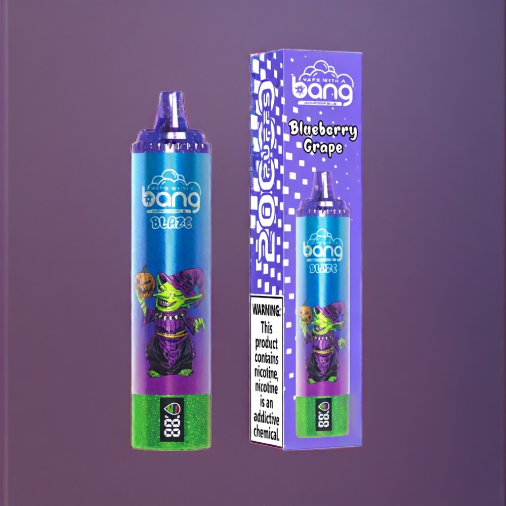 Bang Blaze Tornado 20000 Puffs Einweg-Vape Blaubeere Traube – 20000 Puffs, Typ-C-Ladeanschluss, Schweiz Großhandel