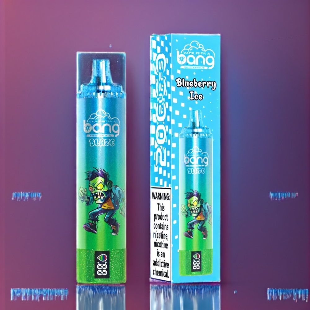 Bang Blaze Tornado 20000 Puffs Einweg-Vape Blueberry-Eis – 20000 Puffs, Typ-C-Ladeanschluss, Schweiz Großhandel