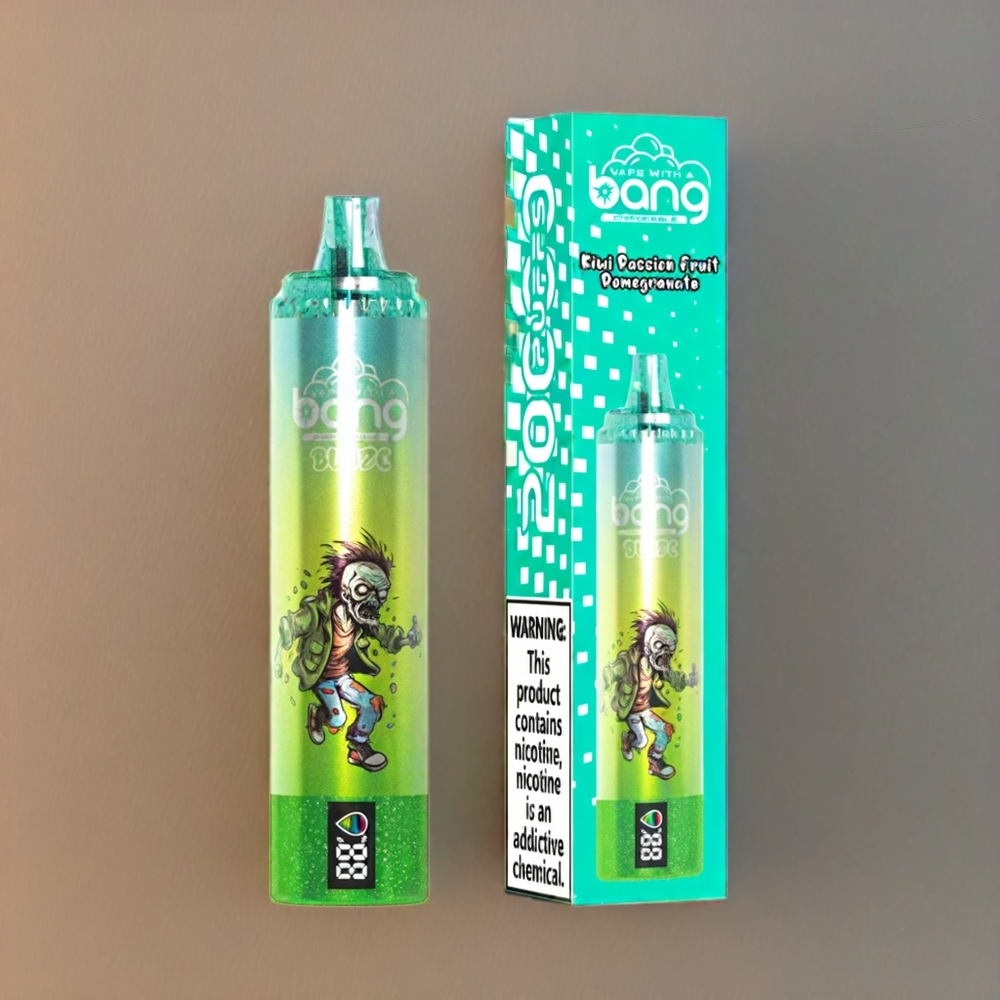 Bang Blaze Tornado 20000 Puffs Einweg-Vape Kiwi Passionfruit Guave – 20000 Züge, Typ-C-Ladung, Schweiz Großhandel