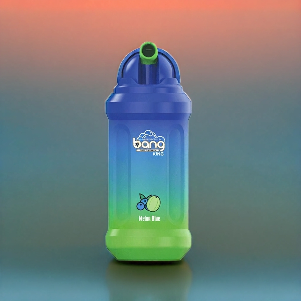 Bang King 12000 Puffs Einweg-Vape Melonen Blau – 23ml, 650 mAh, 1.2 Ohm Mesh Coil, Schweiz Großhandel