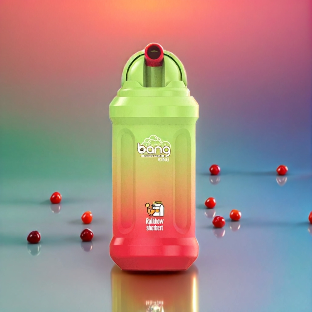Bang King 12000 Puffs Einweg-Vape Rainbow Sherbert (23ml, 650 mAh, 1.2 Ohm Mesh Coil) Schweiz Großhandel