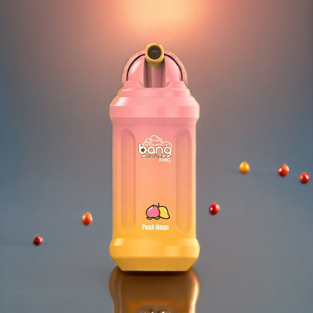Bang King 12000 Puffs Schweiz großhandel Einweg-Vape Pfirsich Mango - 23ml, 650 mAh, 1.2 Ohm Mesh Coil