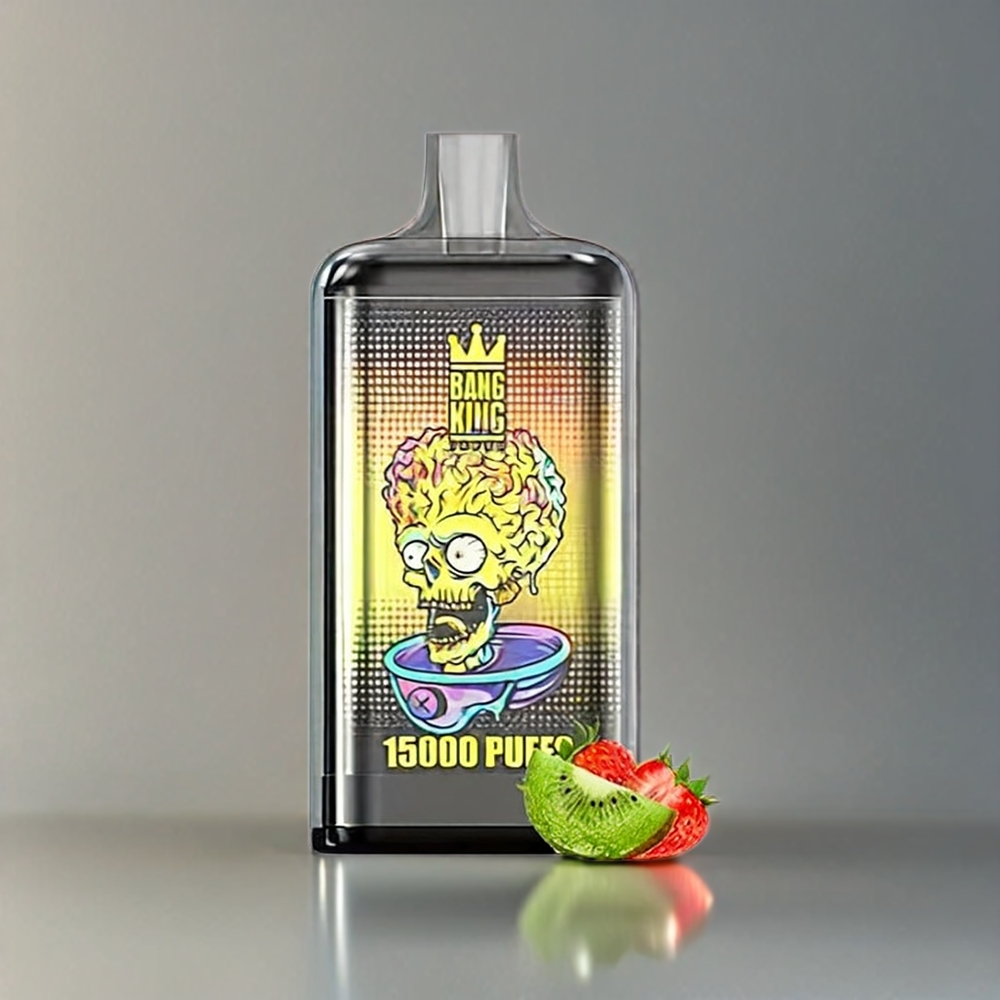 Bang King 15000 Puffs Einweg-Vape Erdbeer-Kiwi, 21ml, 550 mAh, Schweiz Großhandel