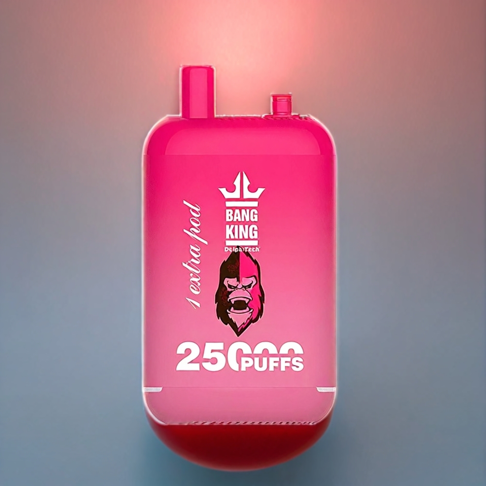 Bang King 25000 Puffs Erdbeer-Wassermelone Einweg-Vape – 46ml, 650 mAh, Dual Pod, Schweiz Großhandel