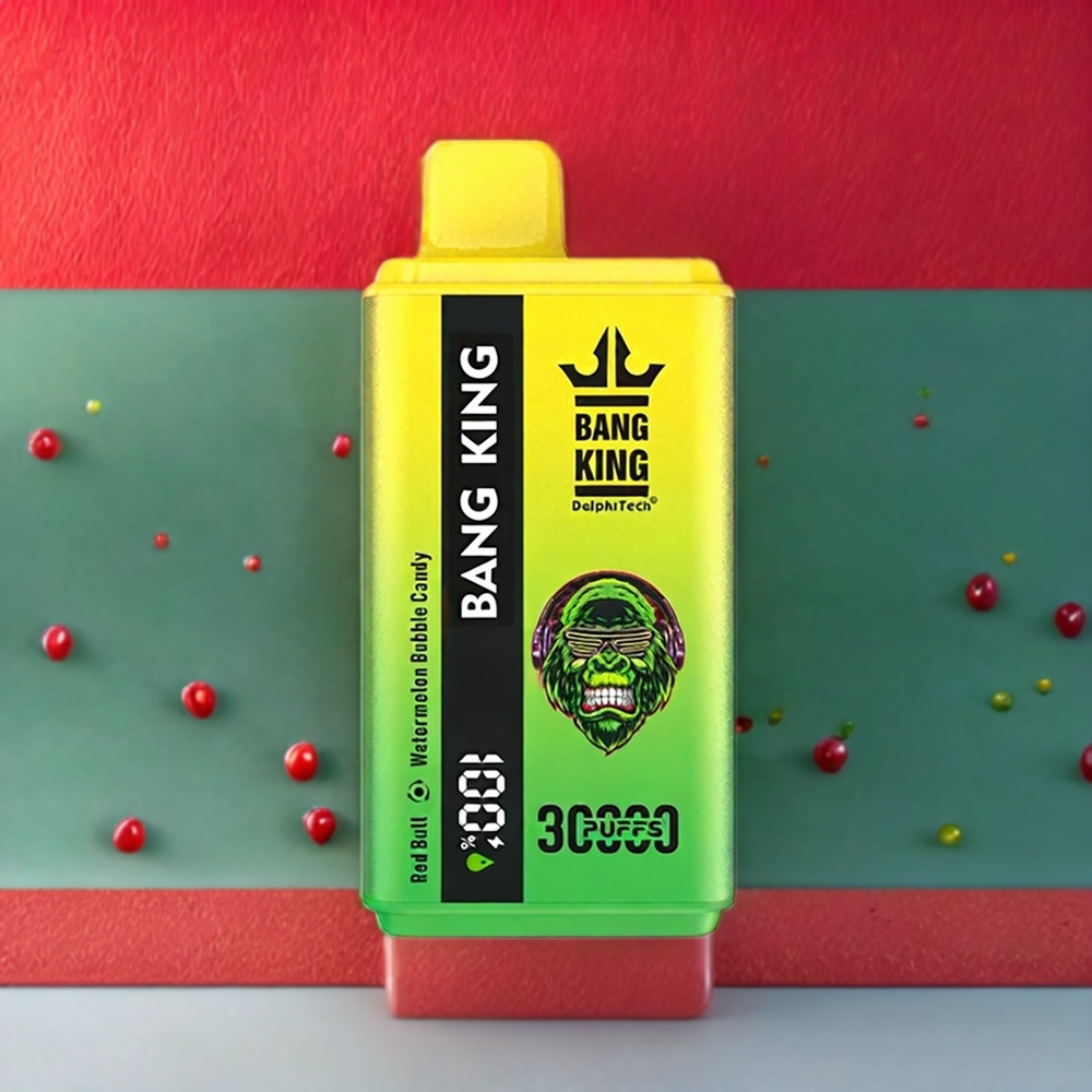 Bang King 30000 Puffs Einweg-Vape Red Bull Wassermelonen Bubble Candy – 36ml, 550mAh, Type-C, Schweiz großhandel