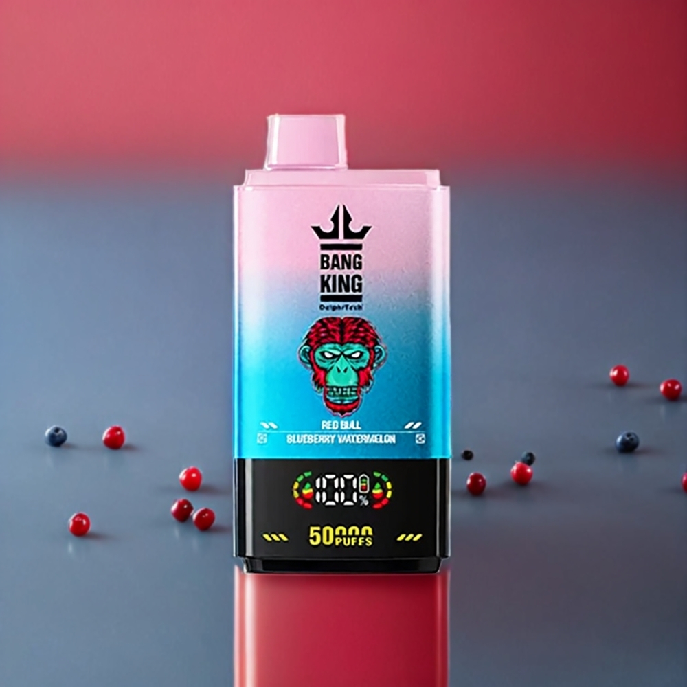 Bang King 50000 Einweg-Vape Red Bull Heidelbeere Wassermelone - 50000 Züge, 50ml, 850mAh, Schweiz Großhandel