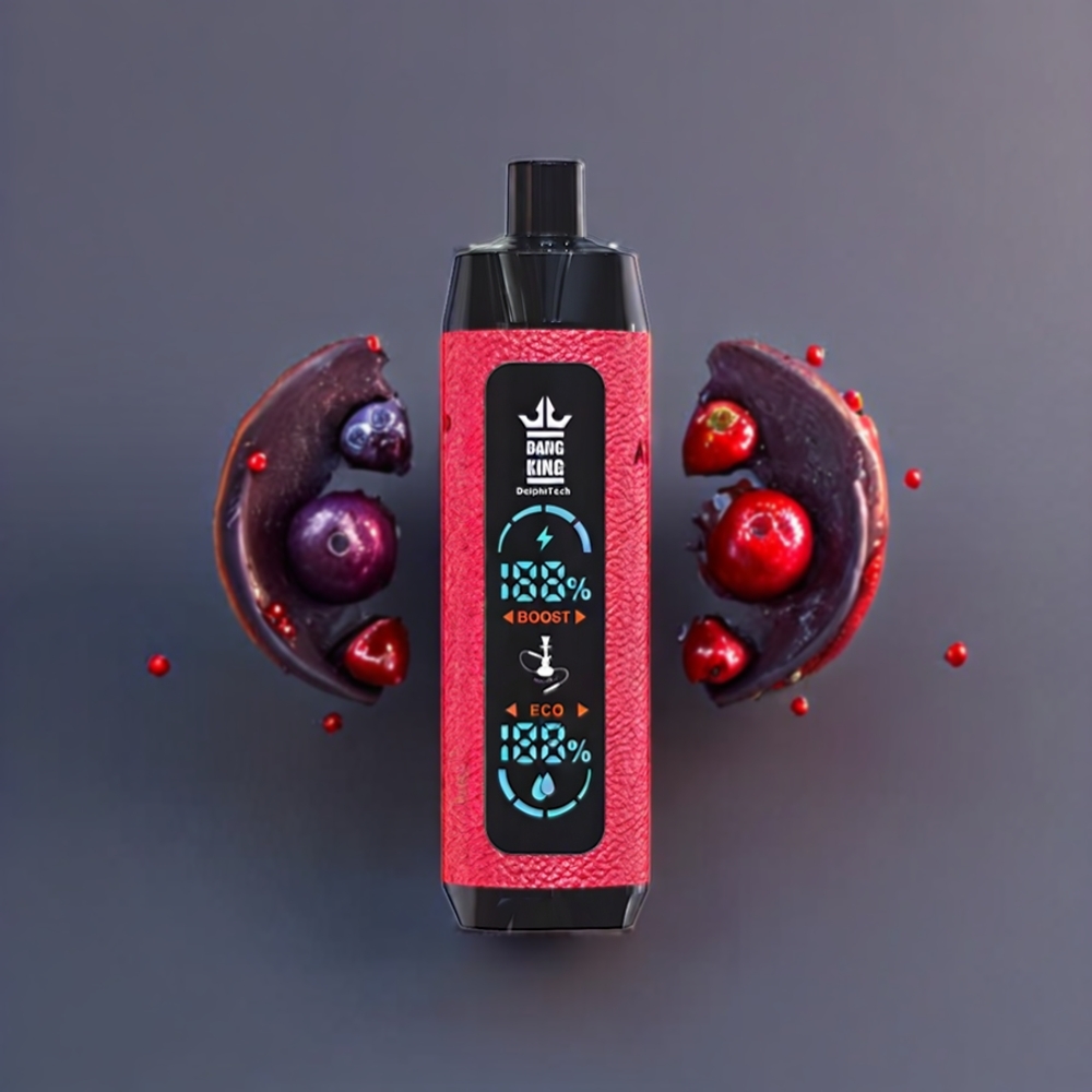 Bang King Shisha 25000 Puffs Einweg-Vape Bad Blood – 30ml, 650 mAh, Type-C, Schweiz Großhandel