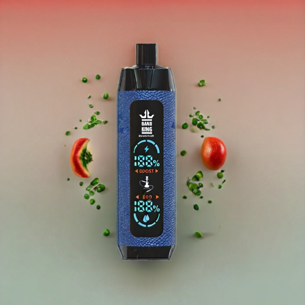 Bang King Shisha 25000 Puffs Einweg-Vape Wassermelone Honigmelone Passionsfrucht – 30ml, 650 mAh, Typ-C, Schweiz großhandel