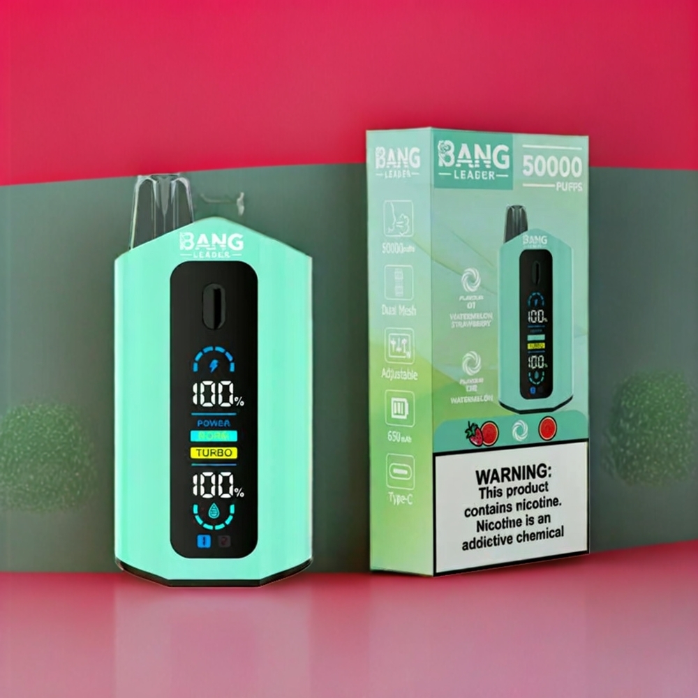 Bang Leader 50000 Puffs Einweg-Vape Wassermelone Erdbeere Wassermelone Redbull – 50000 Puffs, 13400mAh, 36ml, Schweiz Großhandel