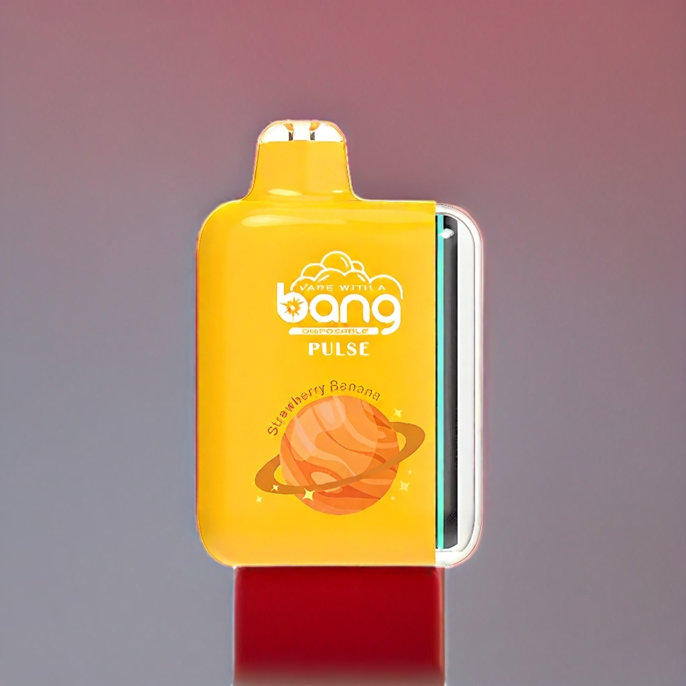 Bang Pulse 18000 Puffs Einweg-Vape Erdbeer-Banane - 26ml, 650mAh, Typ-C, Schweiz Großhandel