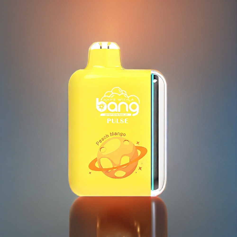 Bang Pulse 18000 Puffs Einweg-Vape Pfirsich Mango Schweiz Großhandel – 26ml, 650mAh, Typ-C