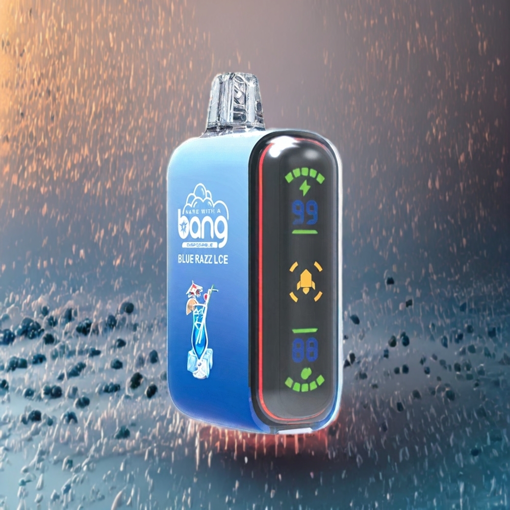 Bang Rocket 18000 Puffs Einweg-Vape Blue Razz Ice – 26ml, 650mAh, 0%/2%/3%/5% Nikotin, Schweiz Großhandel