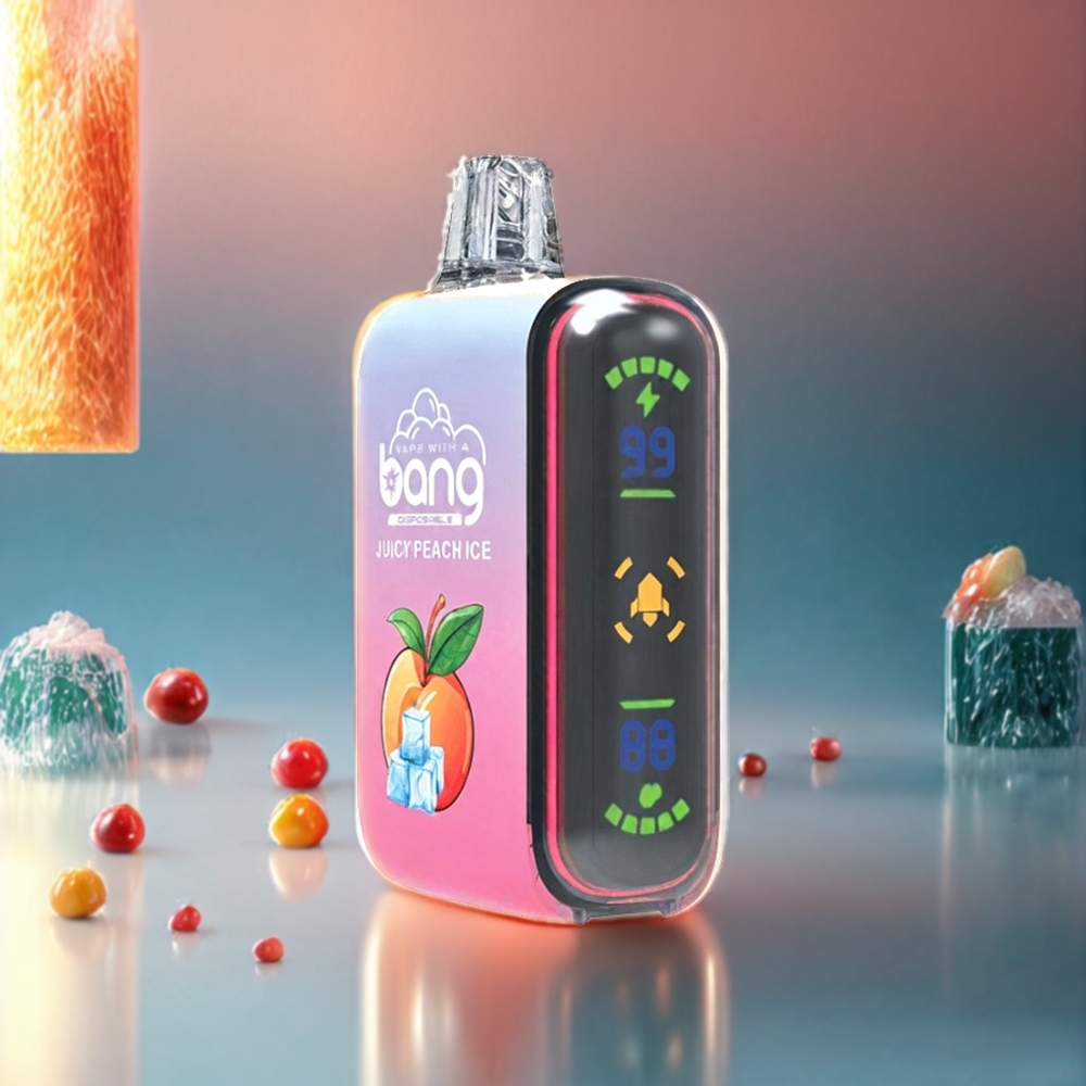 Bang Rocket 18000 Puffs Einweg-Vape Juicy Peach Ice (26ml, 650mAh, 0%/2%/3%/5% Nikotin) Schweiz Großhandel