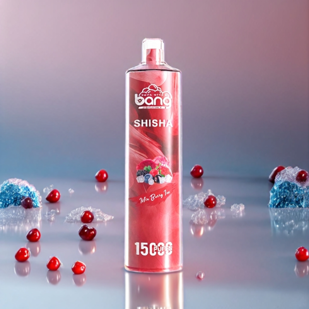 Bang Shisha 15000 Puffs Einweg-Vape Mix Beer Eis – Schweiz Großhandel, 23ml E-Liquid, Typ-C-Ladung, 600mAh