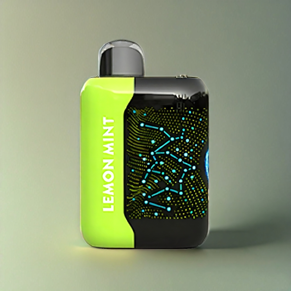 Bang Starry 25000 Puffs Einweg-Vape Limetten-Minze – 28ml E-Liquid, 800 mAh, Typ-C Ladung, Schweiz Großhandel