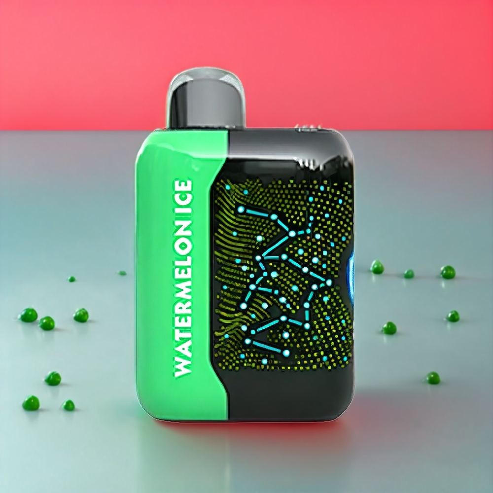 Bang Starry 25000 Puffs Einweg-Vape Wassermelone Eis - 28ml, 5% Nikotin, Typ-C Ladung, Schweiz Großhandel